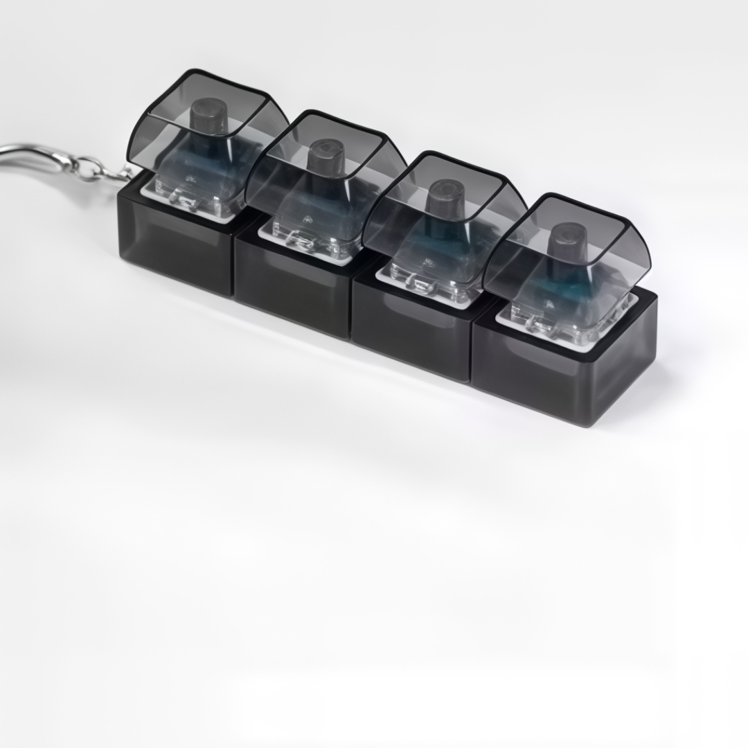 Key ring keyboard switches blue